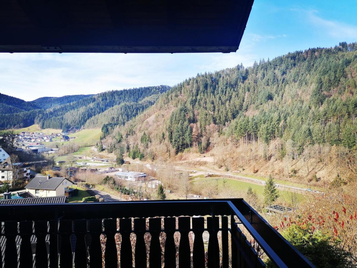 Haus Schwarzwaldblick Villa Hornberg Bagian luar foto
